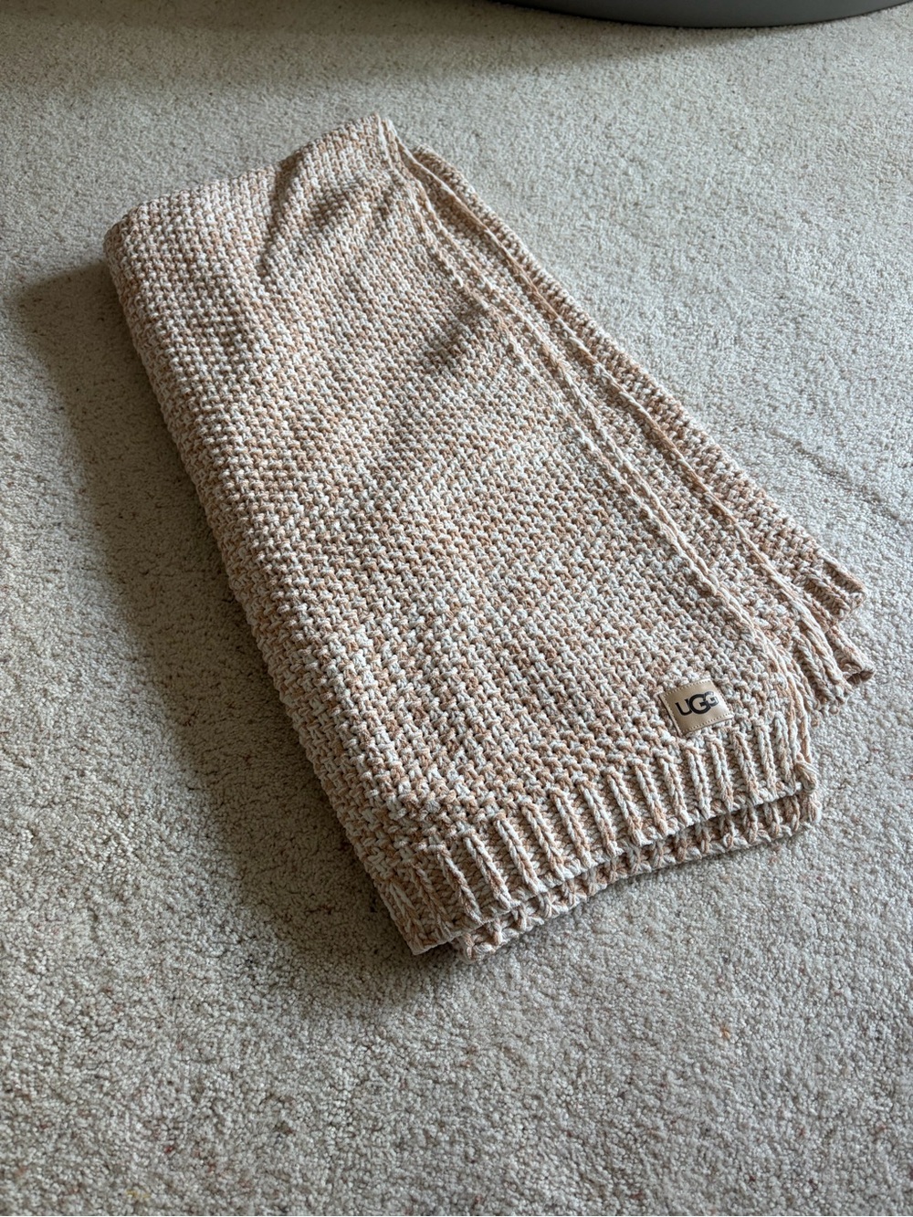 UGG knit blanket